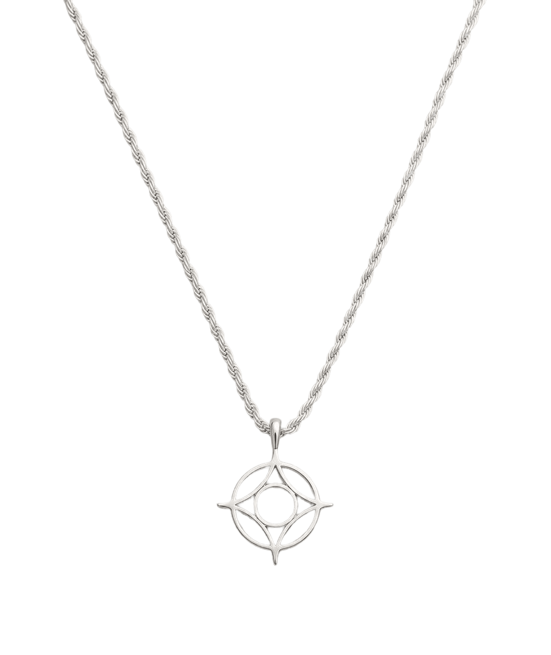 Mark pendant in silver